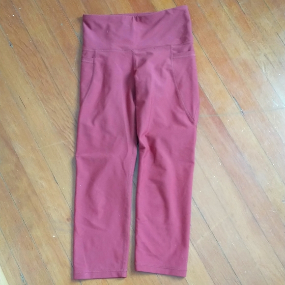 Womens high rise leggings (capris) - Picture 1 of 2